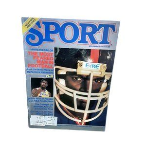 Sport Magazine November 1982 Lawrence Taylor New York Giants Gretzky